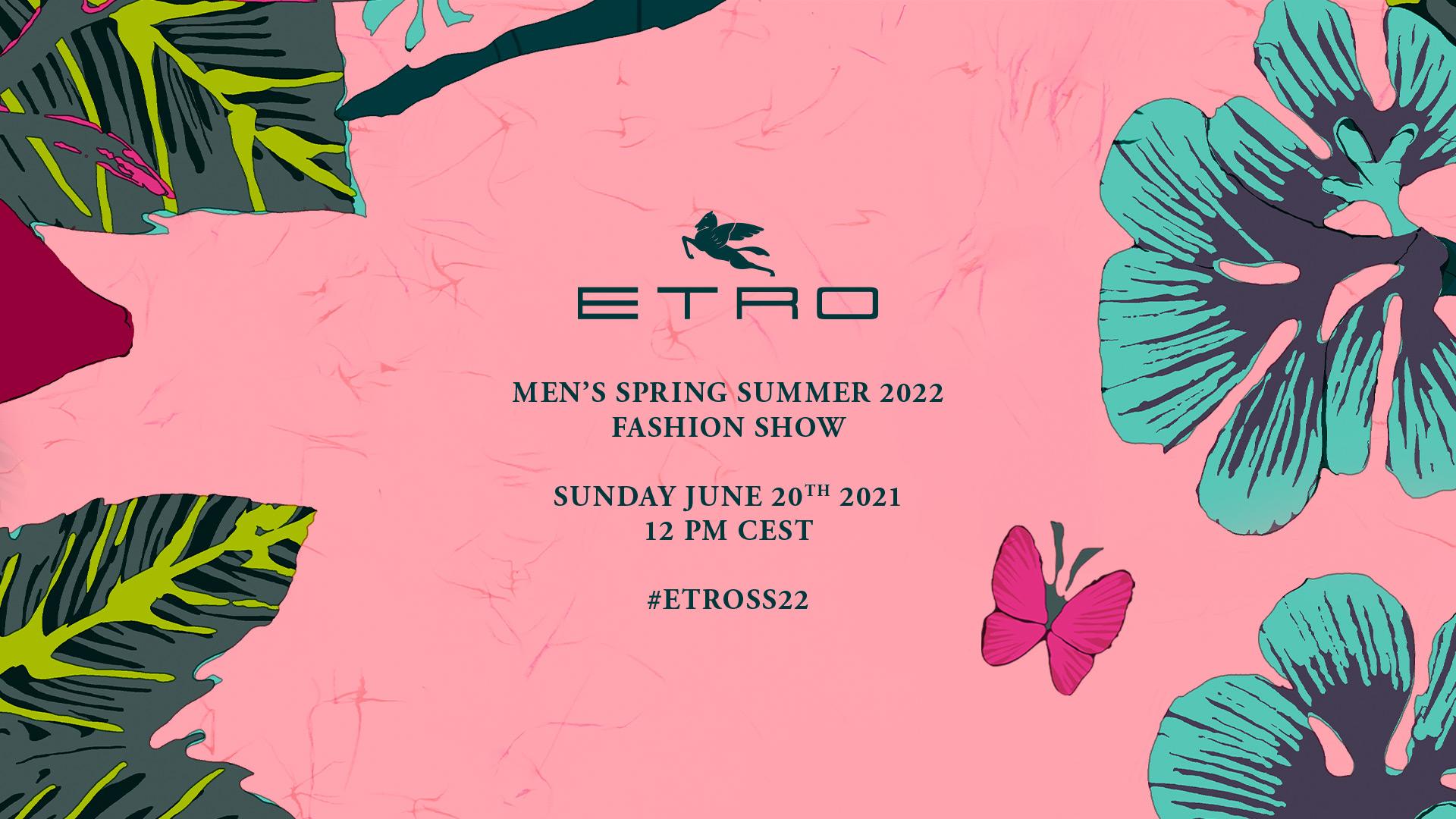 Etro Spring 2022 Menswear Collection | Vogue